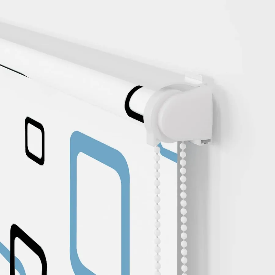 Store enrouleur de douche avec cassette largeur du tissu 86 cm - 8