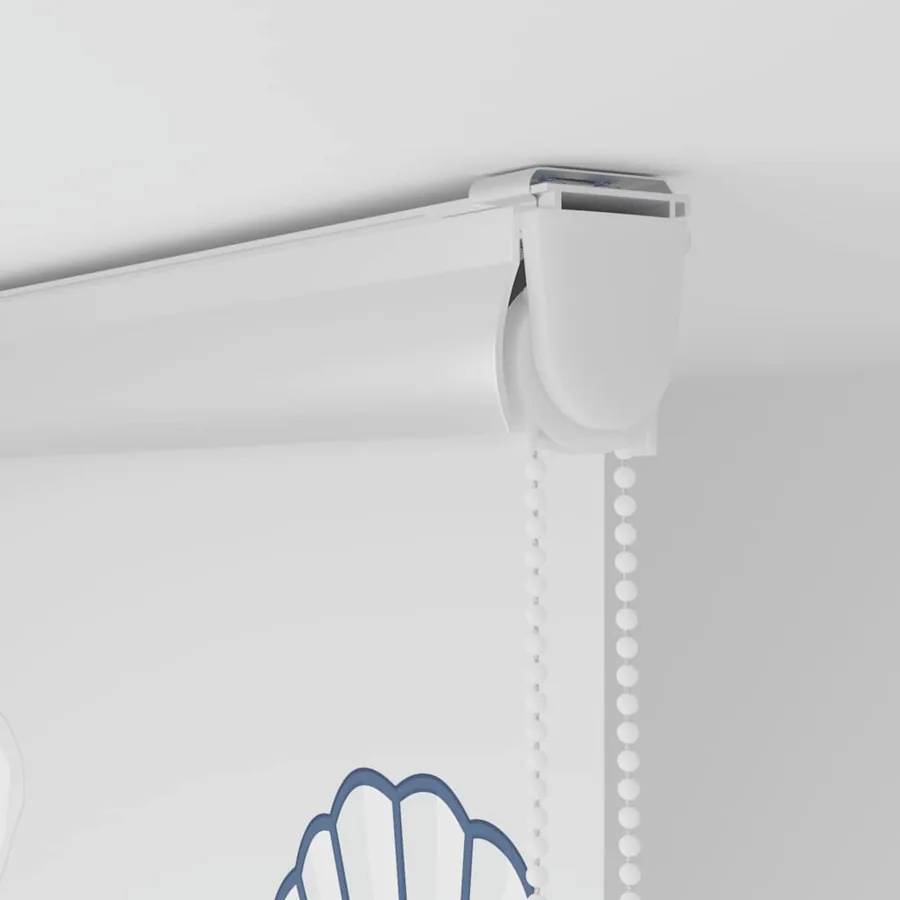 Store enrouleur de douche avec cassette largeur du tissu 96 cm - 9