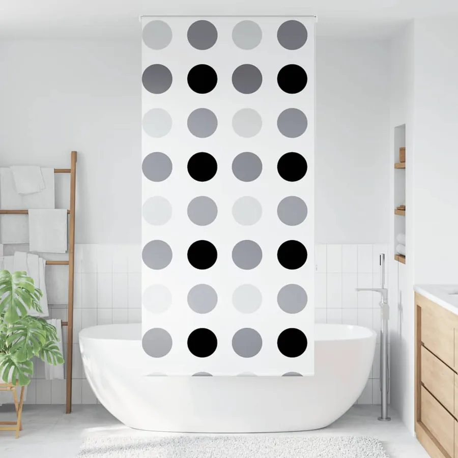 Store enrouleur de douche 90x240 cm largeur du tissu 86 cm - 2