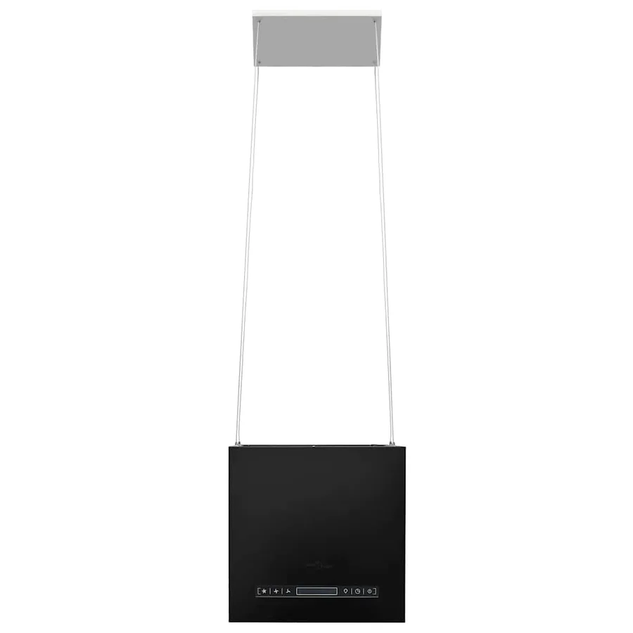 Hotte suspendue à LCD tactile 37 cm Acier enduit de poudre - 4