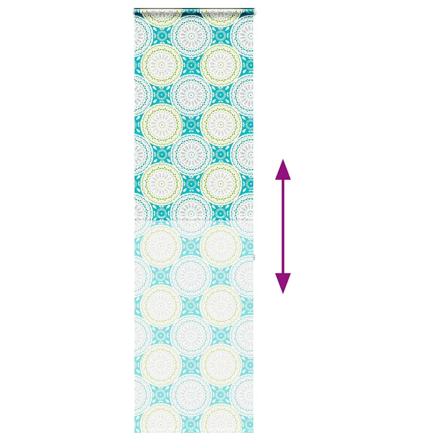 Store enrouleur de douche avec cassette largeur du tissu 66 cm - 5