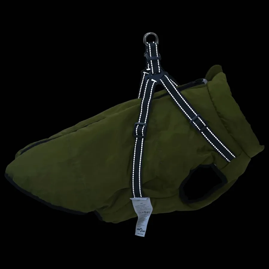 Manteau pour chiens avec harnais imperméable réfléchissant L52 - 6