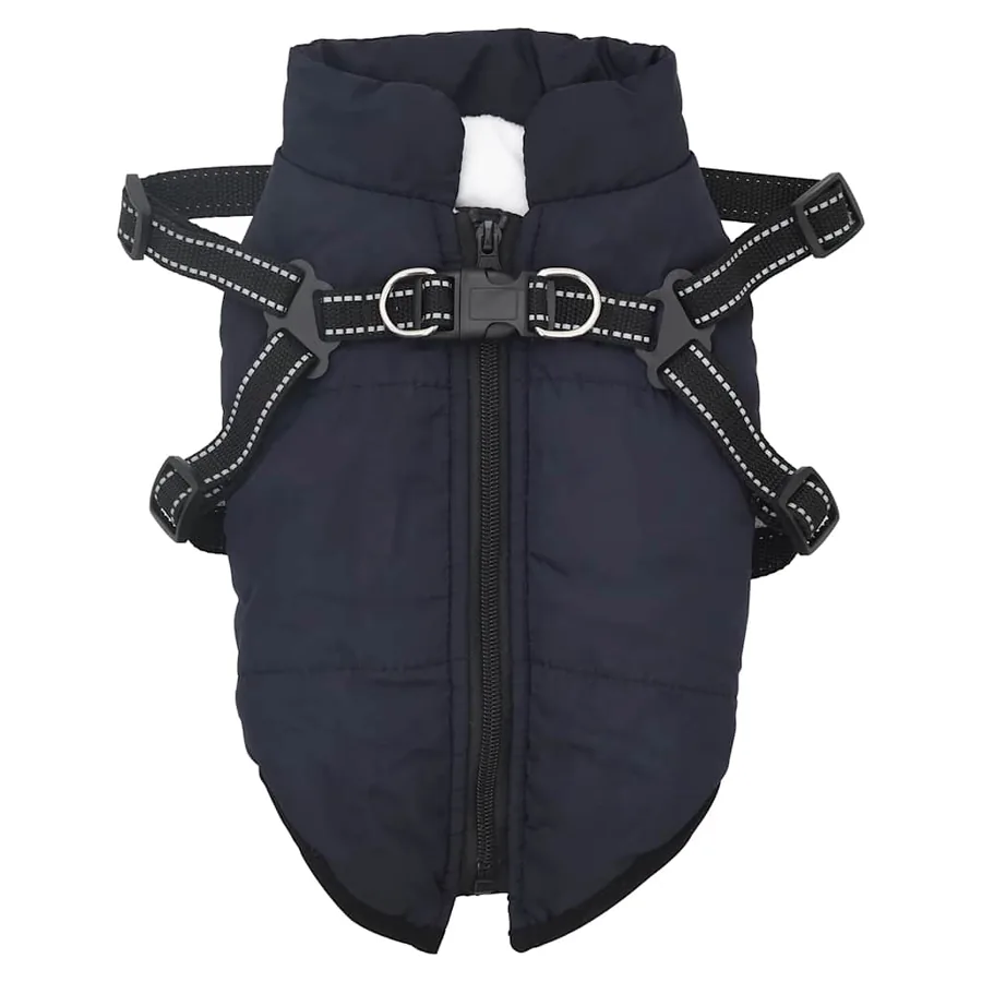 Manteau pour chiens avec harnais imperméable réfléchissant L32 - 2