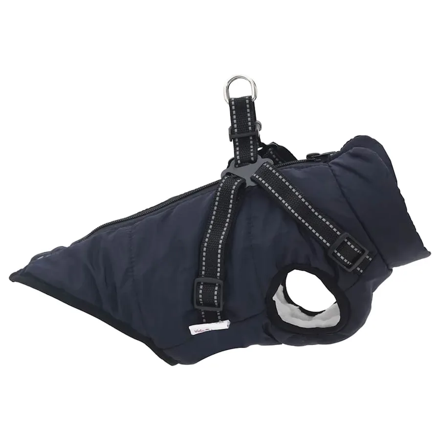 Manteau pour chiens avec harnais imperméable réfléchissant L32 - 4