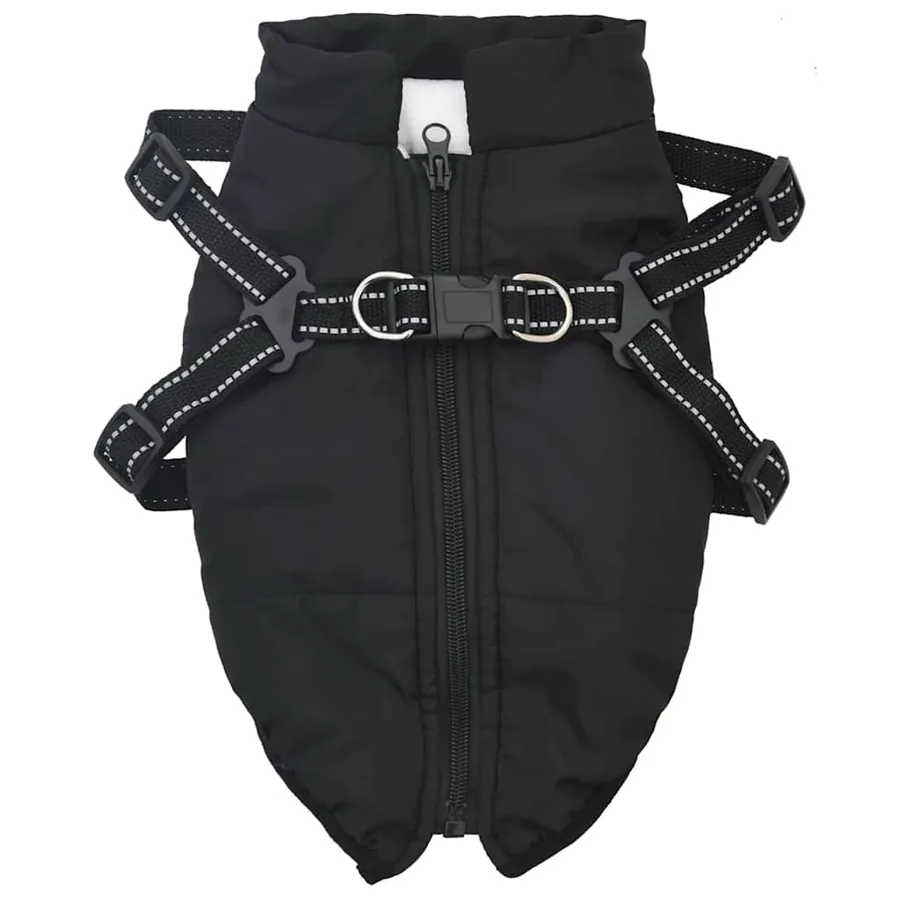 Manteau pour chiens avec harnais imperméable réfléchissant L28 - 2