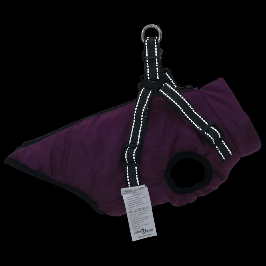 Manteau pour chiens avec harnais imperméable réfléchissant L24 - 6
