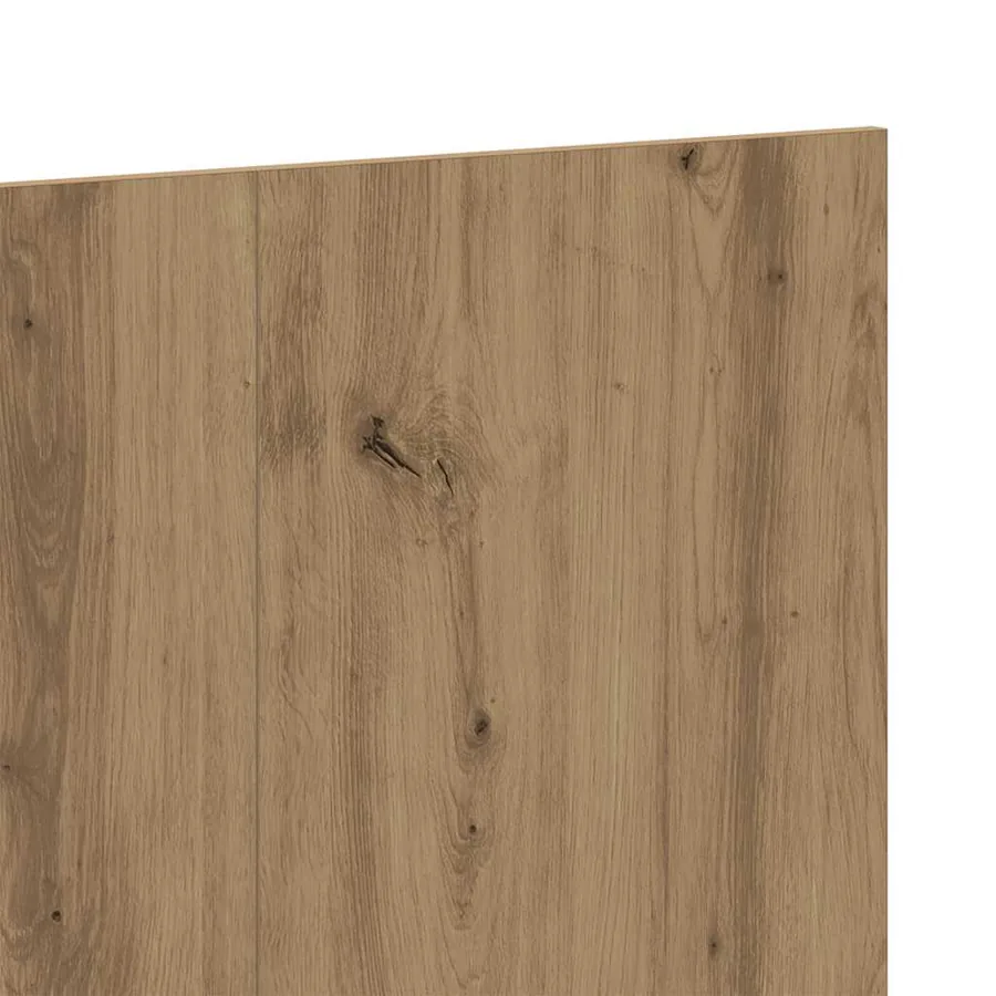 Tête de lit chêne artisanal 200x1,5x80 cm bois d'ingénierie - 5