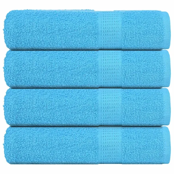 Serviettes de douche FROGN 4pcs turquoise 70x140cm 360 g/m²