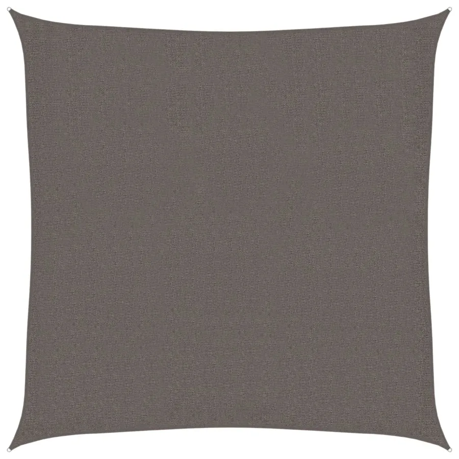 Voile de parasol PEHD Carré 2 x 2 m Anthracite - 2