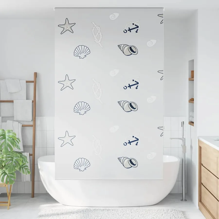 Store enrouleur de douche 130x240 cm largeur du tissu 126 cm - 2