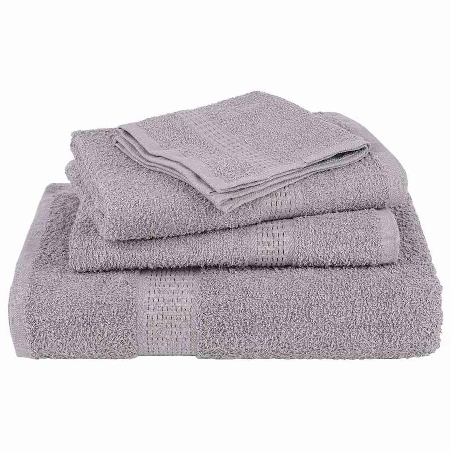 Ensemble de serviettes FROGN 12 pcs gris 360 g/m² - 4