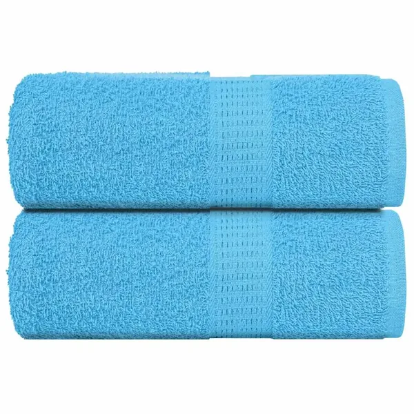 Serviettes d'invité FROGN 2 pcs turquoise 30x50cm 360 g/m²