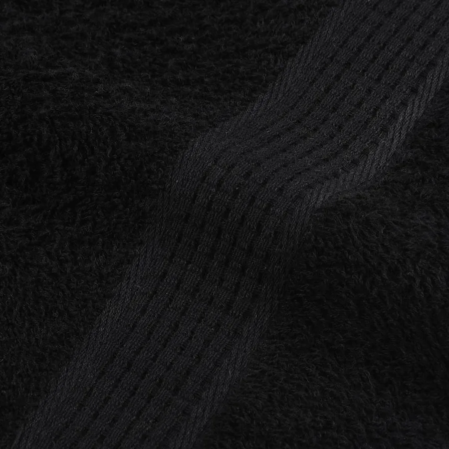 Essuie-mains FROGN 2 pcs noir 50x100 cm 360 g/m² - 7