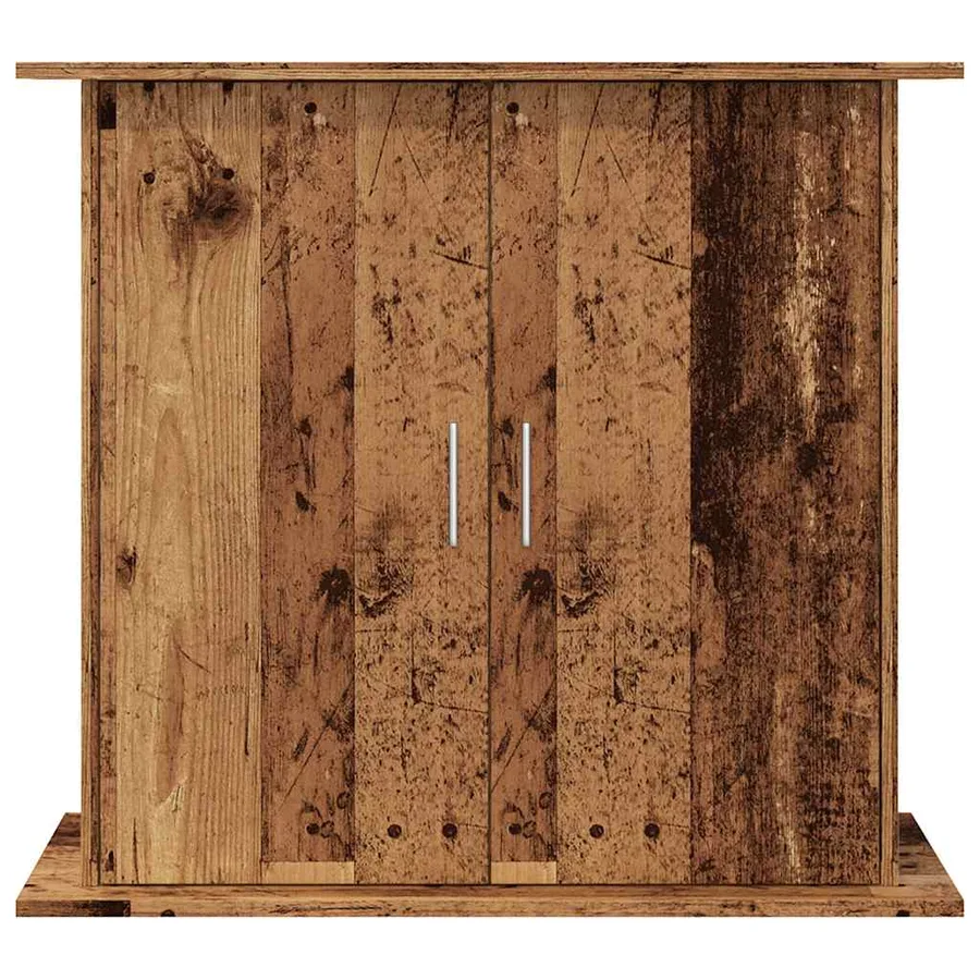 Support pour aquarium vieux bois 81x36x73 cm bois d'ingénierie - 4