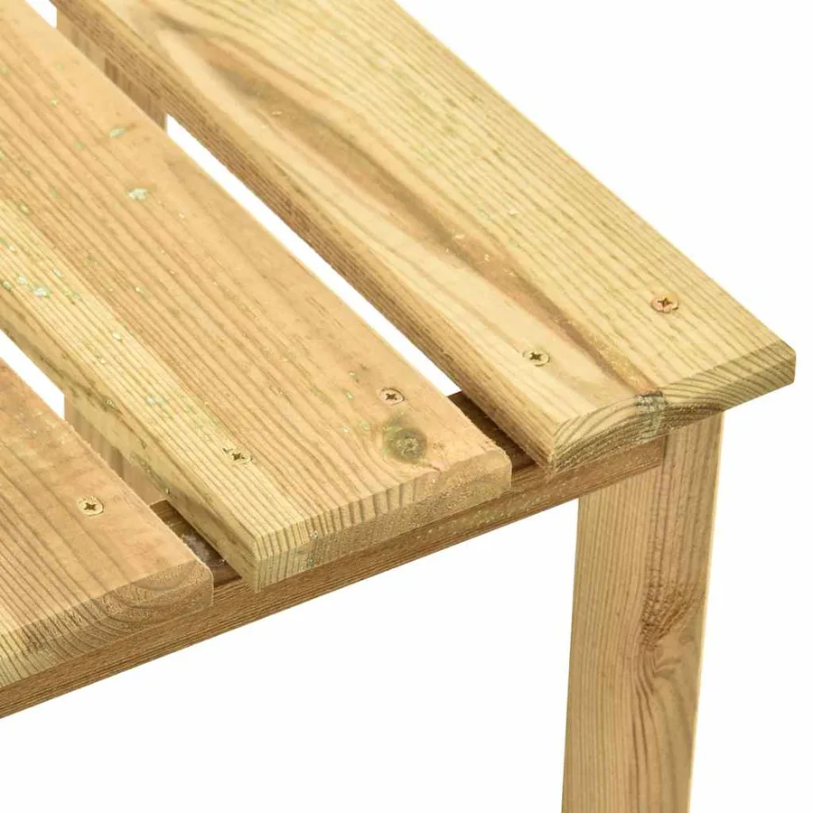 Chaise longue Bois de pin imprégné - 8