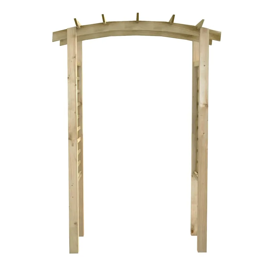 Trellis arch 150x60x210 cm Wood - 4