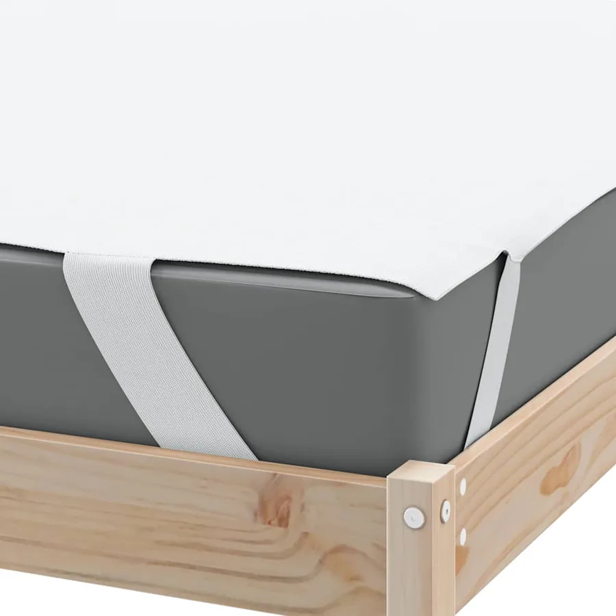 Protège-matelas blanc 140x220 cm imperméable - 5