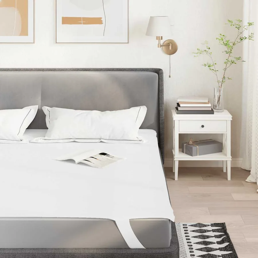 Protège-matelas blanc 180x200 cm imperméable