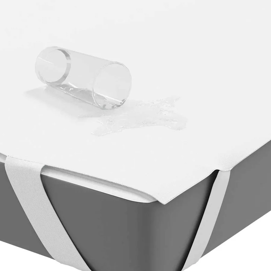 Protège-matelas blanc 180x200 cm imperméable - 3