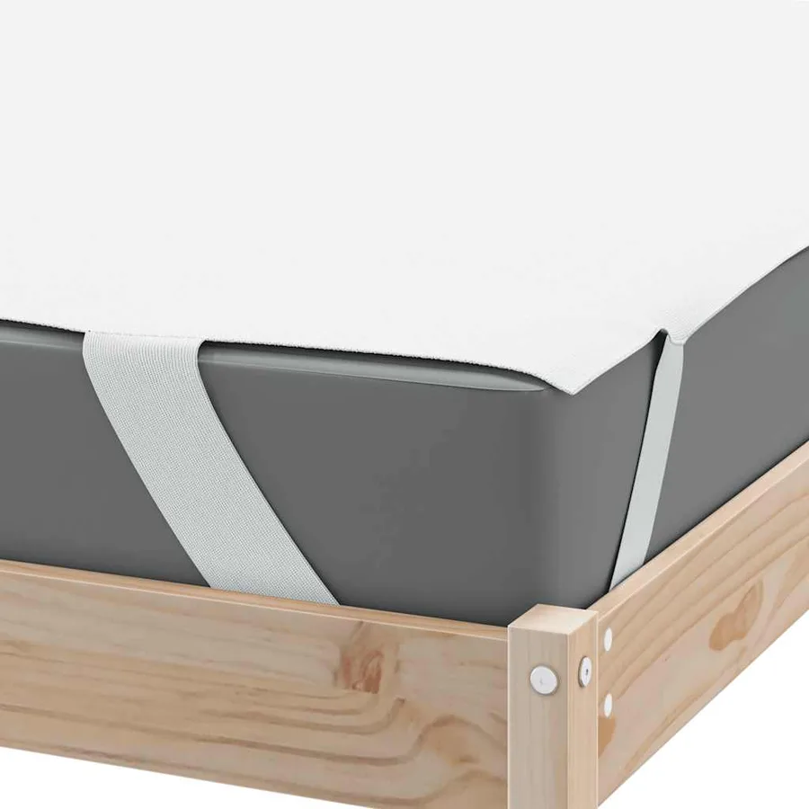 Protège-matelas blanc 180x200 cm imperméable - 5