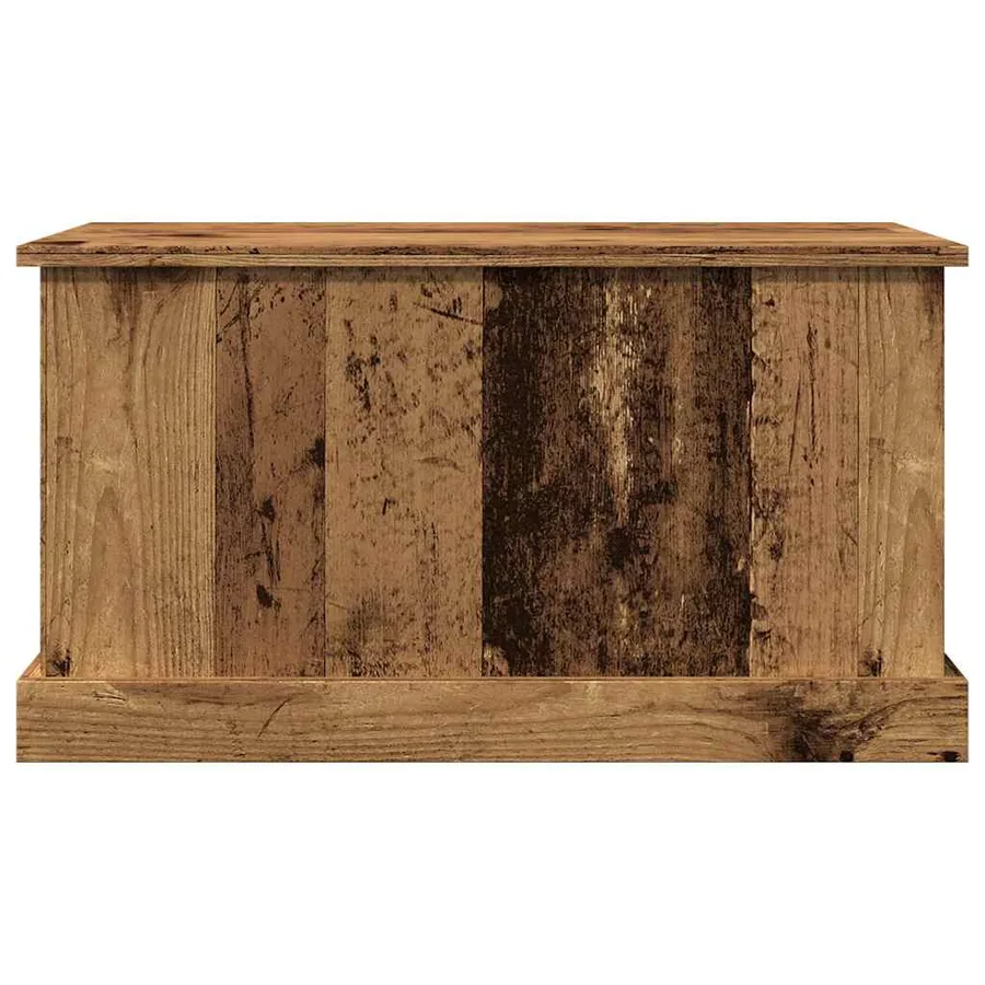 Boîtes de rangement vieux bois 70x40x38 cm bois d'ingénierie - 5