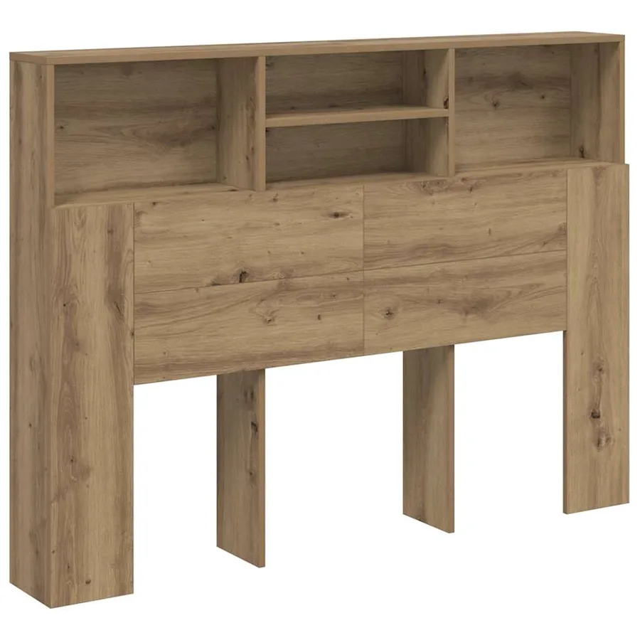 Armoire à tête de lit Artisan Chêne 140x19x103,5 cm - 2