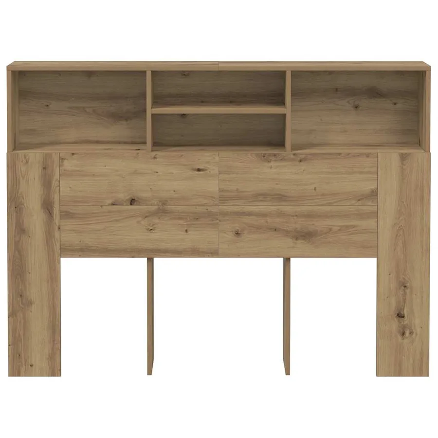 Armoire à tête de lit Artisan Chêne 140x19x103,5 cm - 4