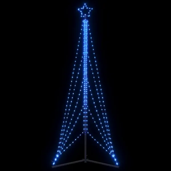 Sapin de Noël à LED 525 LED bleu 302 cm
