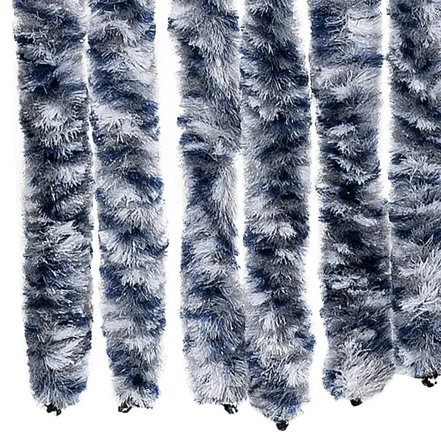 Moustiquaire Bleu et blanc 90x200 cm Chenille - 5