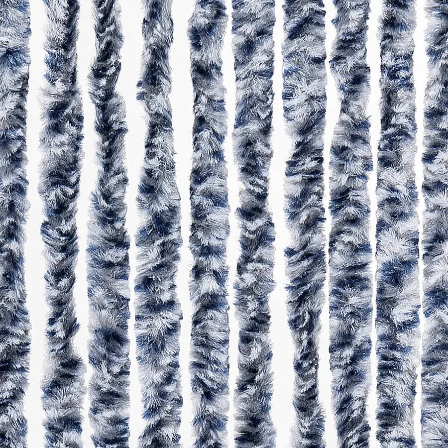 Moustiquaire Bleu et blanc 90x200 cm Chenille - 6
