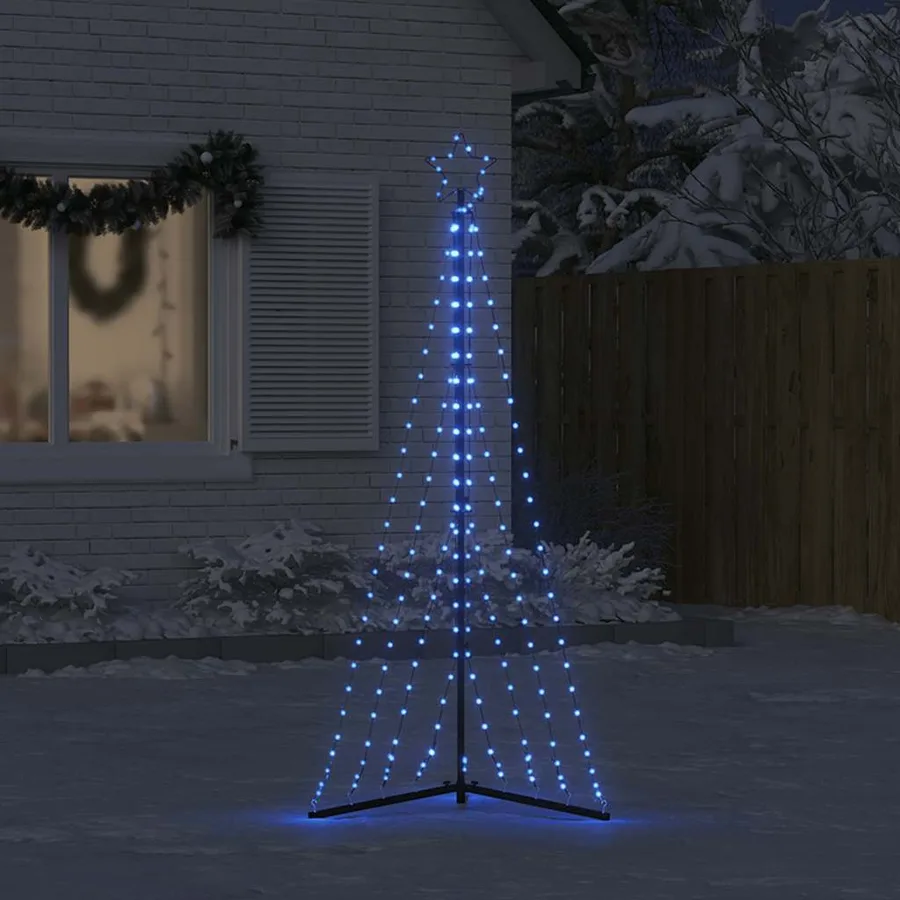 Sapin de Noël à LED 339 LED blanc froid 187 cm - 3