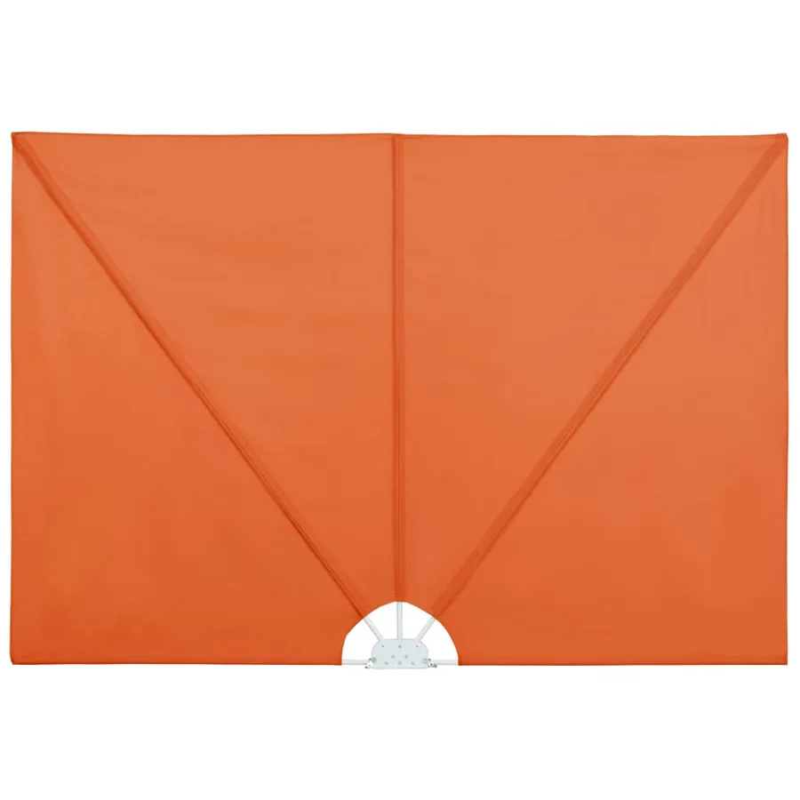 Auvent latéral pliable de terrasse Terre cuite 240 x 160 cm - 2