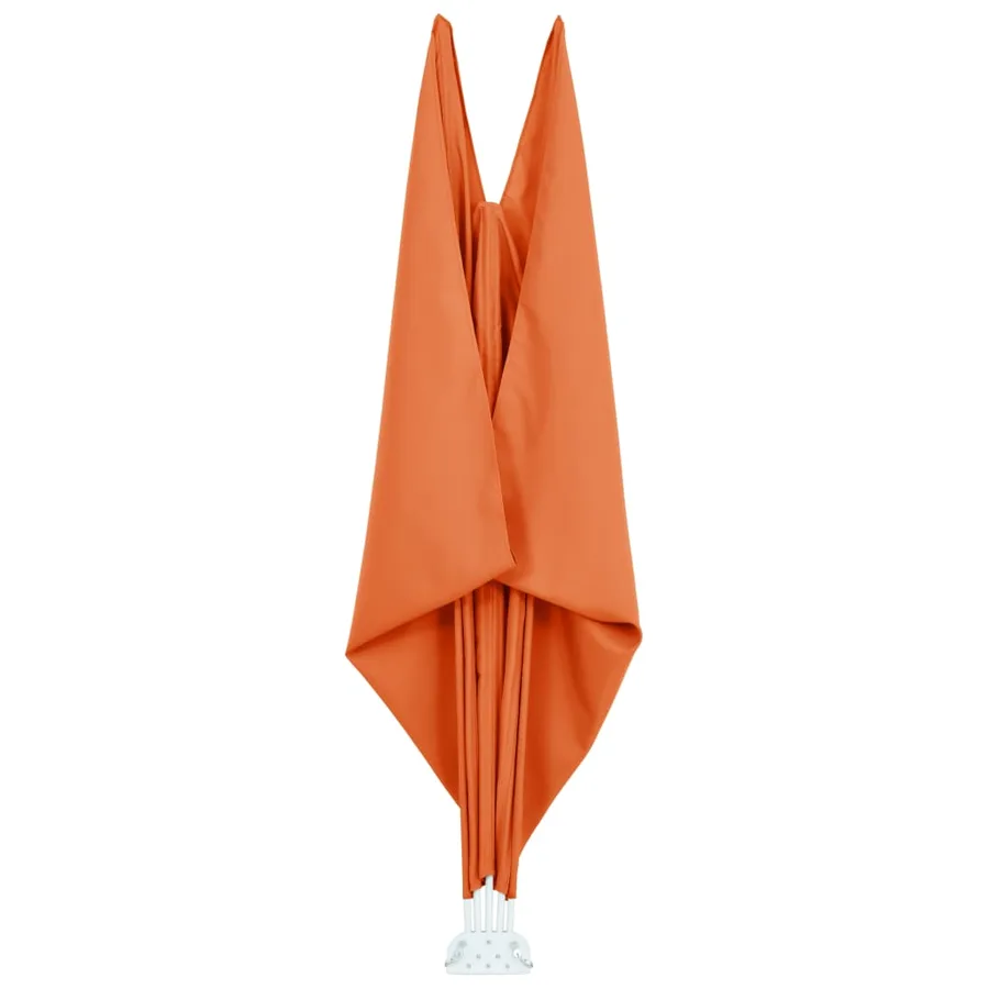 Auvent latéral pliable de terrasse Terre cuite 240 x 160 cm - 6