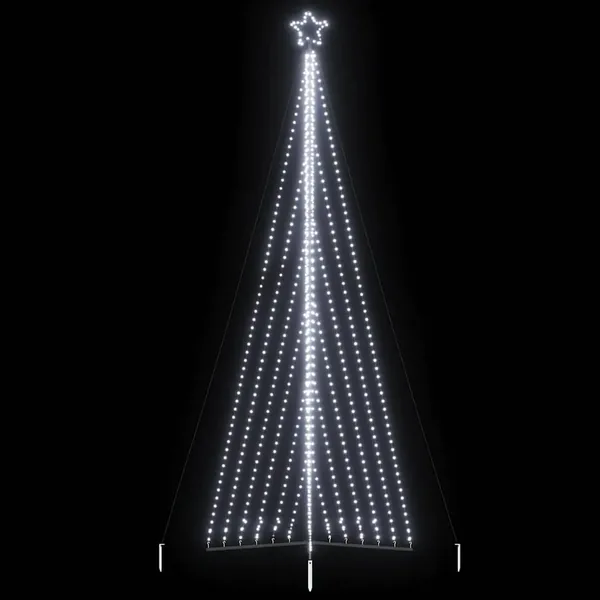 Sapin de Noël à LED 789 LED blanc froid 476 cm