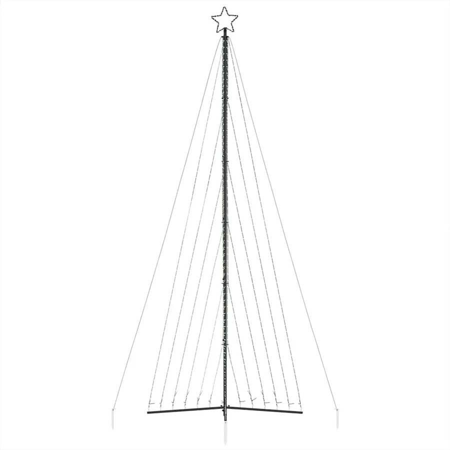 Sapin de Noël à LED 789 LED blanc froid 476 cm - 5