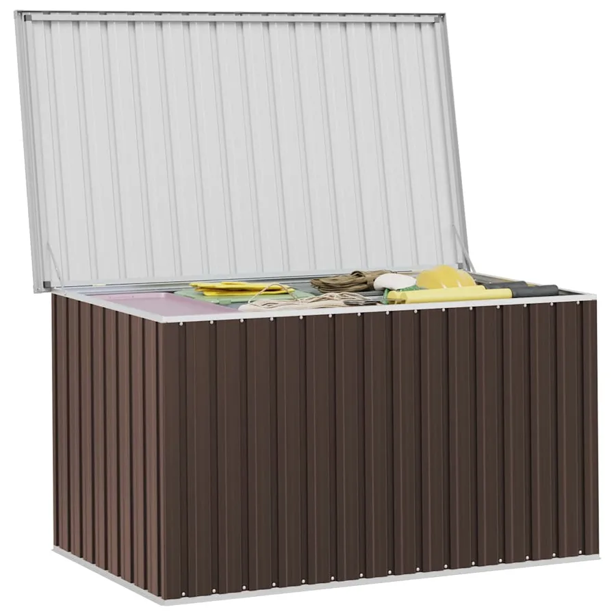 Boîte de rangement de jardin Marron 171x99x93 cm - 10