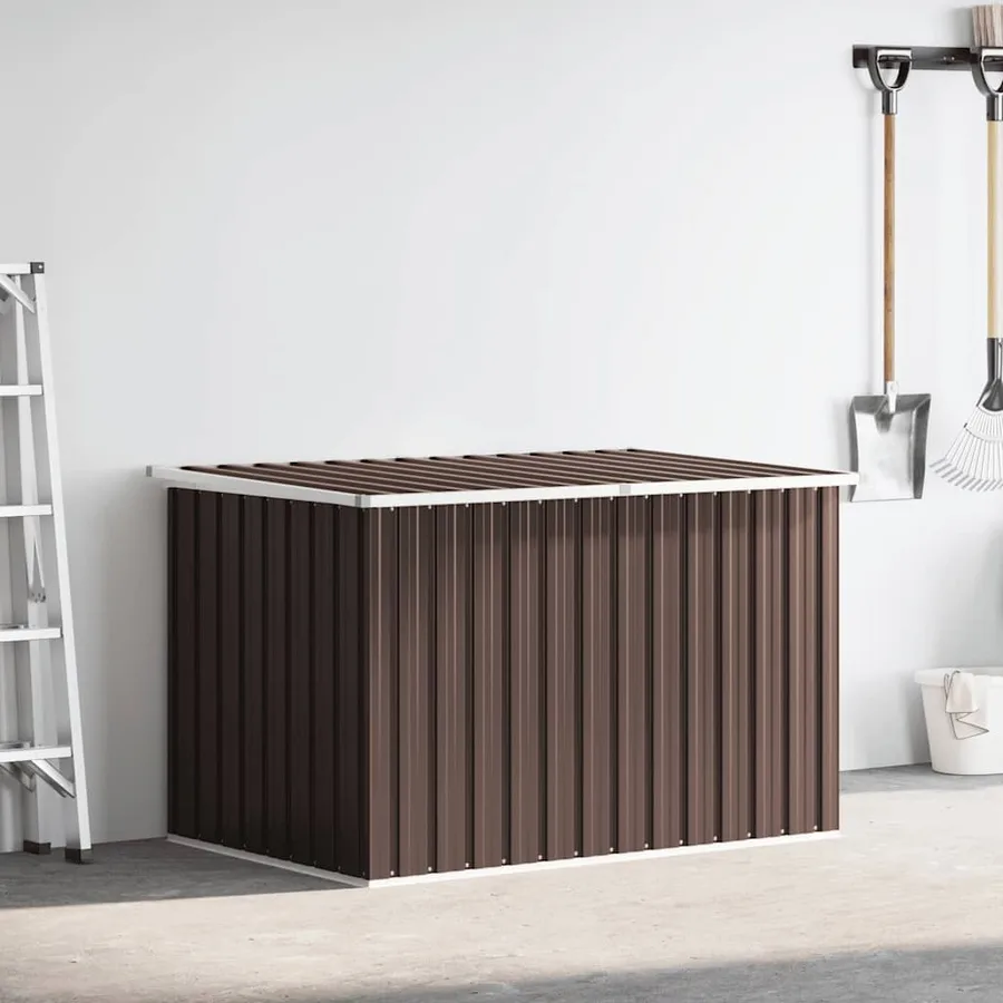 Boîte de rangement de jardin Marron 171x99x93 cm - 3