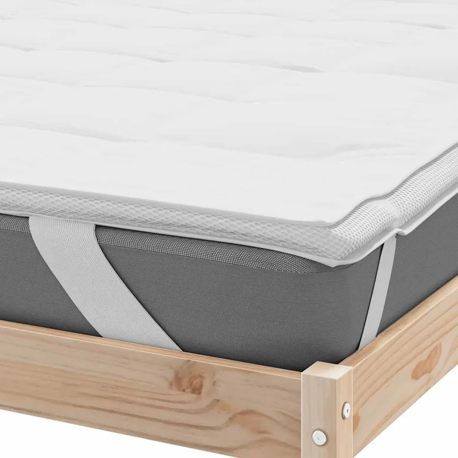 Protège-matelas blanc 80x200 cm - 5