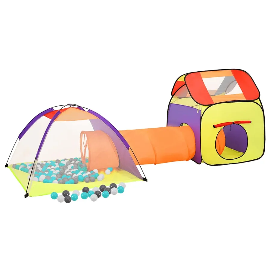 Tente de jeu pour enfants avec 250 balles Multicolore - 2