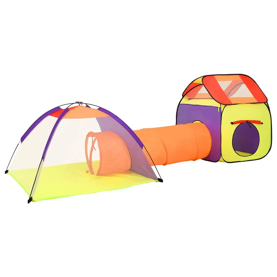 Tente de jeu pour enfants avec 250 balles Multicolore - 4