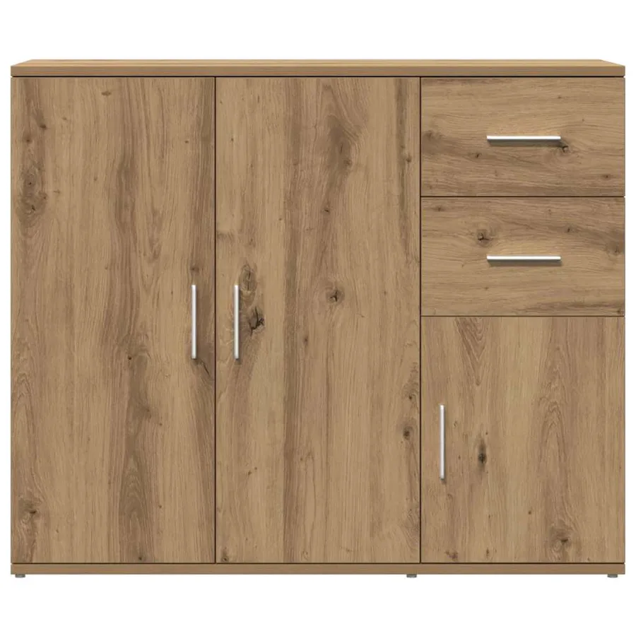 Buffet Chêne artisanal 91 x 29,5 x 75 cm Bois d'ingénierie - 5