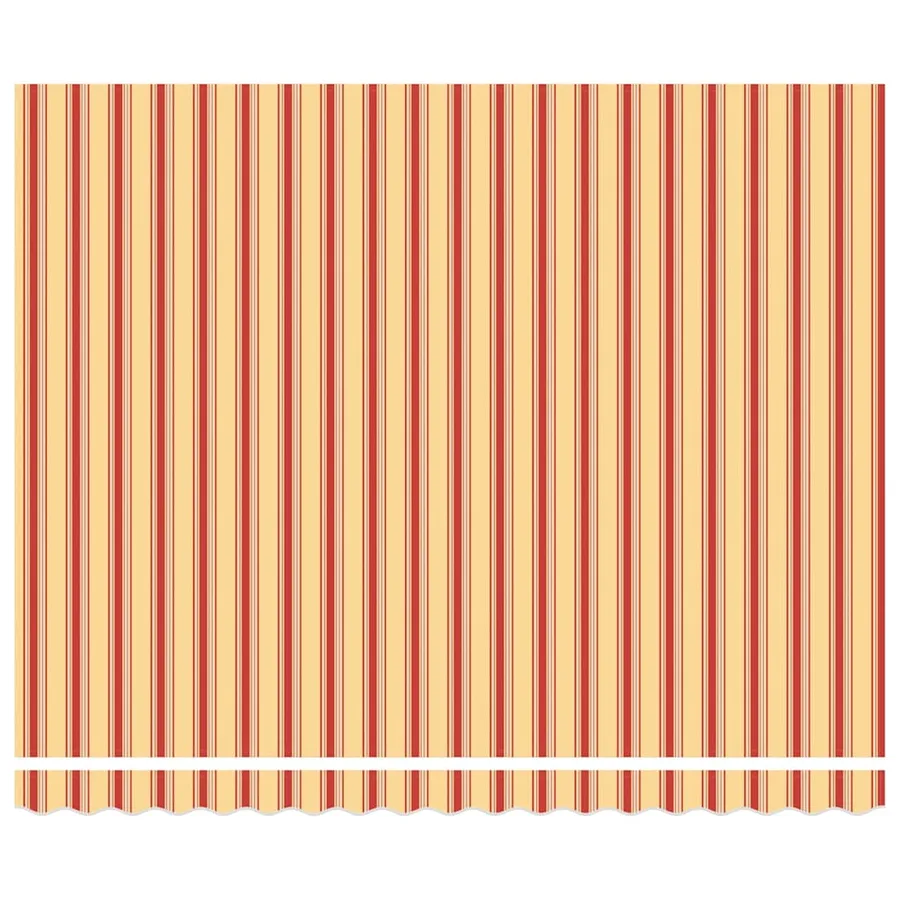 Auvent rétractable Jaune et Orange 400 × 300 cm - 6