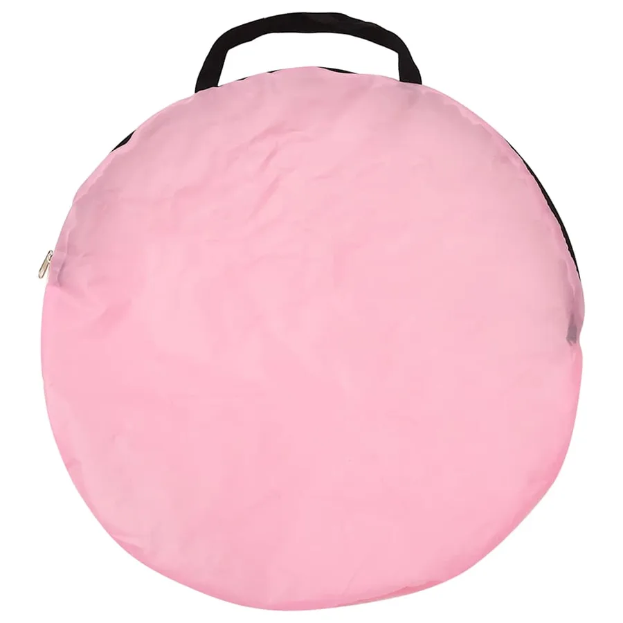 Tente de jeu pour enfants avec 250 balles Rose 100x100x127 cm - 11
