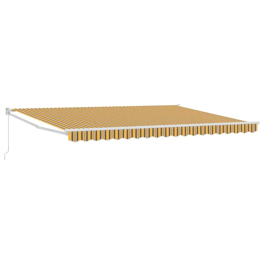 Auvent rétractable Multicolore 450 × 300 cm - 2