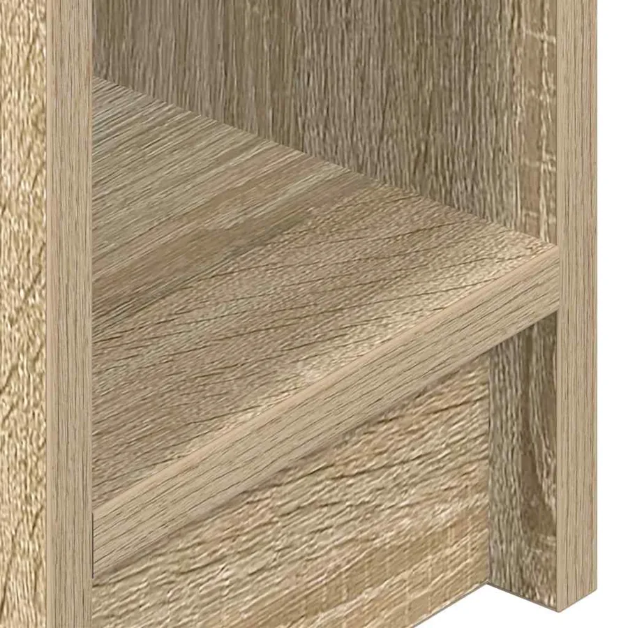 Tables de chevet avec tiroir 2 pcs chêne sonoma 20x36x60 cm - 10