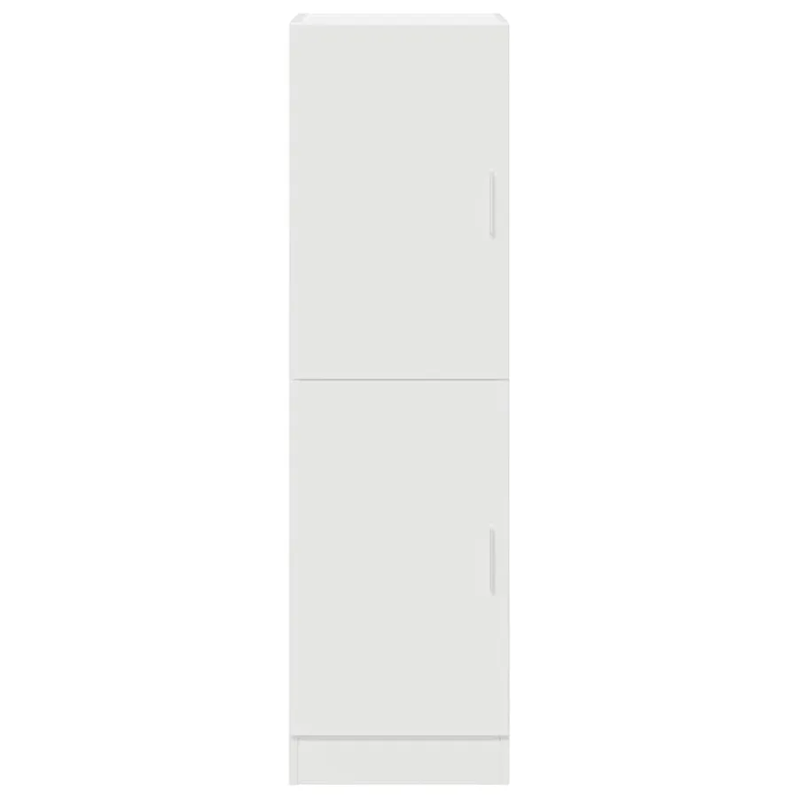 Armoire de cuisine blanc 38x41,5x131,5 cm bois d'ingénierie - 4
