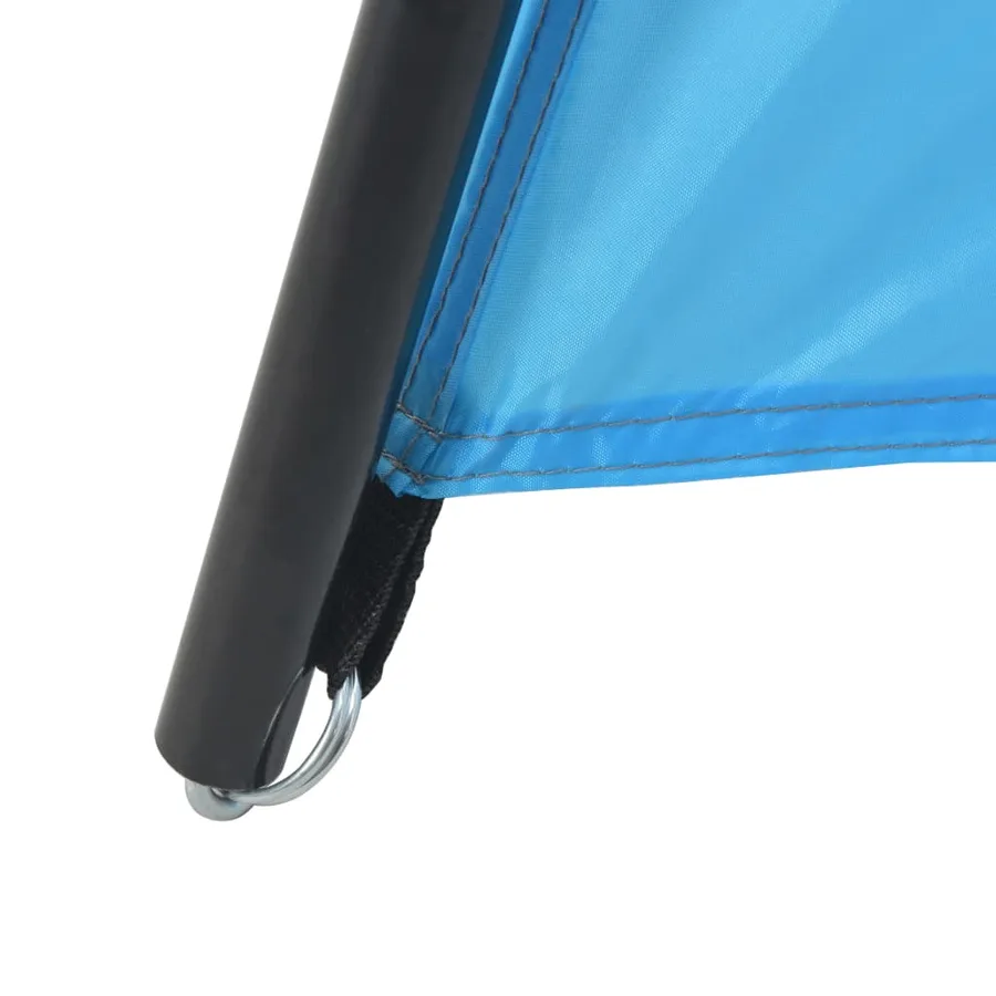 Tente de piscine Tissu 500x433x250 cm Bleu - 5