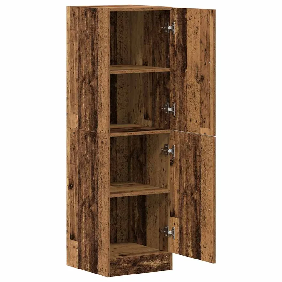 Armoire de cuisine vieux bois 38x41,5x131,5 cm bois ingénierie - 5
