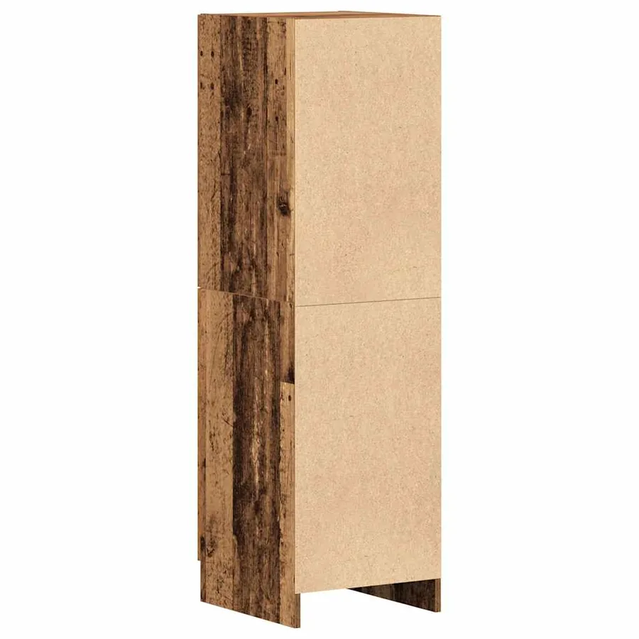 Armoire de cuisine vieux bois 38x41,5x131,5 cm bois ingénierie - 7