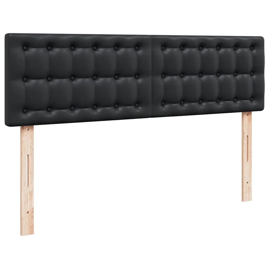 Lit ottoman avec matelas & LED Noir 160x200cm similicuir - 10